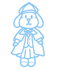 detective rabbit