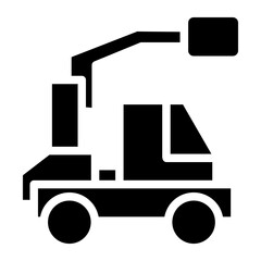 forklift truck icon