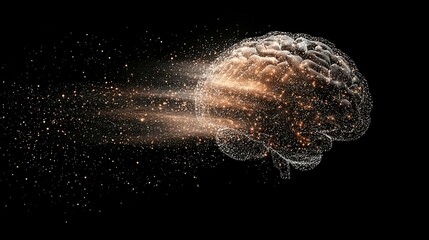 Brain Exploding in Motion