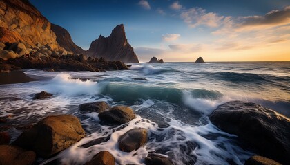 Obraz premium rocky seascape