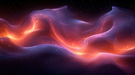 Obraz premium Abstract Digital Canvas with Dynamic Gradient and Vibrant Colors