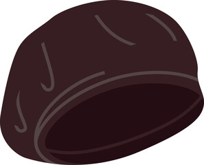 Beret Vector Illustration Isolated on Transparent Background
