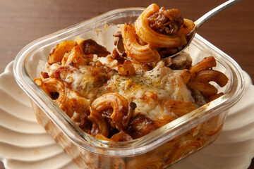 デミグイラスのマカロニグラタン