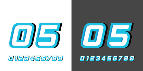 racing number 05, for racing, jersey, sports