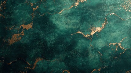 Elegant Green and Gold Abstract Texture for Backgrounds, Art Projects, and Digital Designs with Smooth Surface and Stylish Patterns