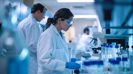 This Scientists use innovative lab techniques for advanced genetic modifications to prolong youth.