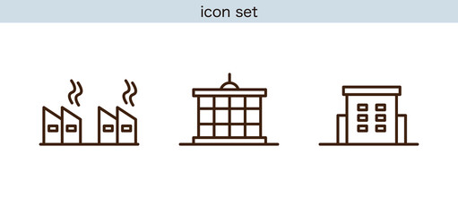 建物, 住宅, ビル, 商業施設, 病院, 不動産, インフラ, 建築, シンプル, アイコン, 図面, 設計, 街並み, 公共施設, 医療施設, 工場, ショッピングモール, 学校, 店舗, 駅, 役所, 図書館, 住宅街, 高層ビル, 戸建て, アパート, マンション, 住宅地, 駐車場, 物流施設, 倉庫, ショッピングセンター, スーパーマーケット, 飲食店, カフェ, コンビニ, 施設ア