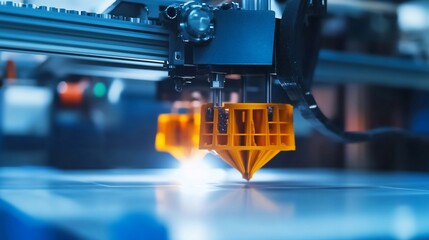 Precision 3D printing technology creates intricate objects layer by layer