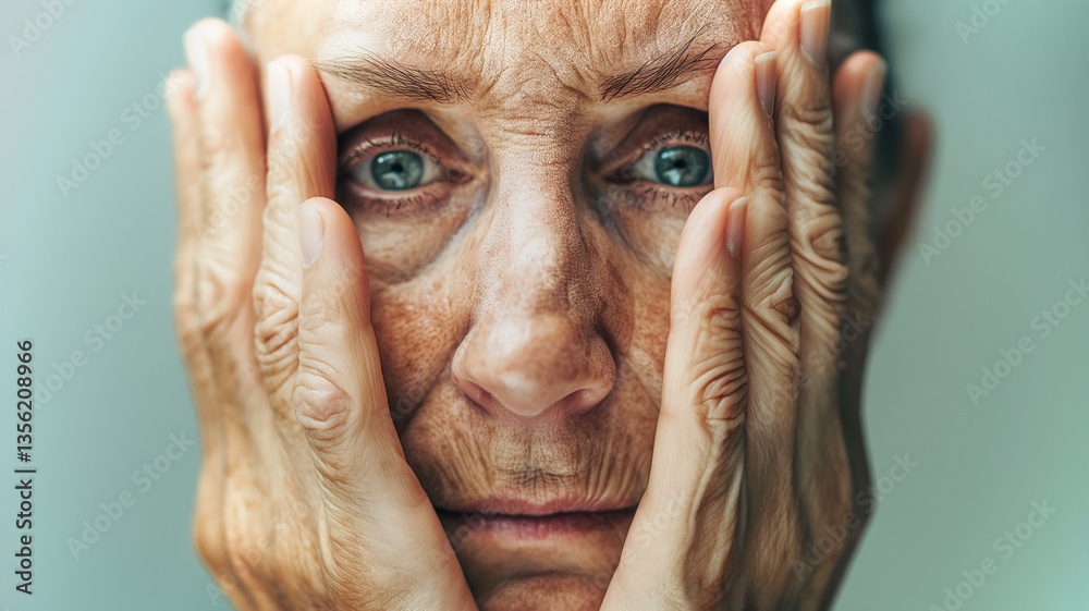 Leinwandbilder This exploration of genetic modifications aimed at extending youth and reversing age-related effects.