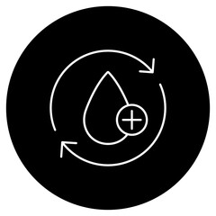 Blood Flow icon, Optimizing Blood Flow for Better Health, The Science of Healthy Circulation