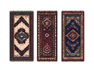 Obraz premium Pixel Art Rugs - Traditional Designs