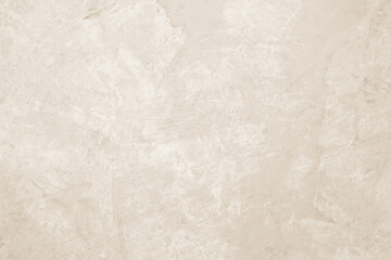 Colour old concrete wall texture background. Close up retro plain cream color cement wall background texture. Design paper vintage parchment element.