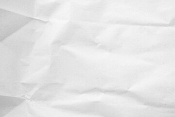 White recycled craft paper texture as background. Grey paper texture, Old vintage page or grunge vignette of old newspaper. Pattern rough art creased grunge letter. Hardboard with copy space for text.