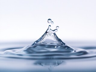 Water drop impact
