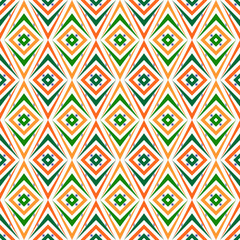 rhombus background. india flag pattern for decoration and etc. vector illustration