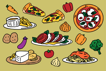 おしゃれな料理 セット