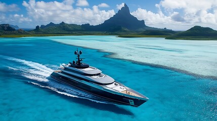 A Luxury Aluminum Yacht

