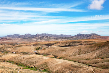 Valle de Santa Ines, Island Fuerteventura, Canary Islands, Spain, Europe.