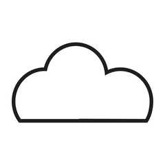 Cloud Vector icon