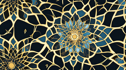 Islamic Seamless geometric pattern in authentic arabian Subtle simple golden islamic design style, Collection of seamless ornamental white abstract islamic background with arabian pattern style