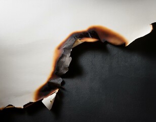 burnt paper edge texture torn burned burn