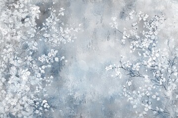 Light blue watercolor abstract background with white gray gradient and metallic reflections for minimalist fashion branding concepts.