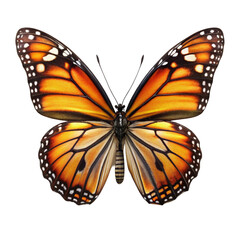 Fototapeta premium butterfly isolated on white background