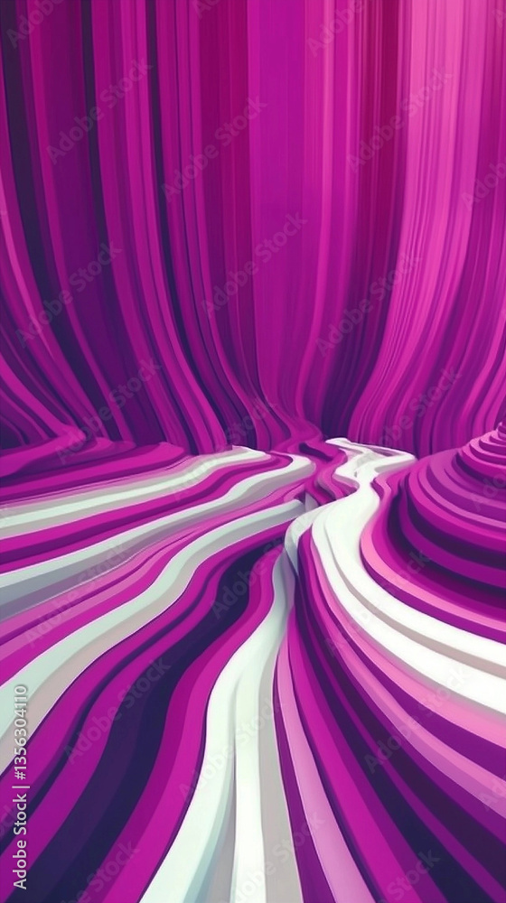 Wall mural soft and light vertical abstract background for mobile devices.