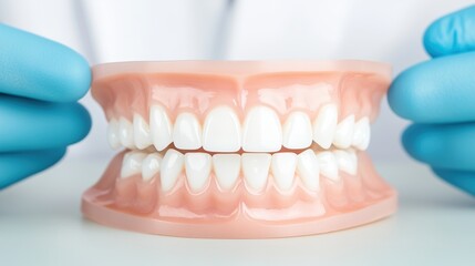 Fototapeta premium Dental Model Close-Up View