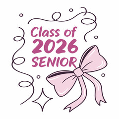 Pink Senior Class of 2026 phic