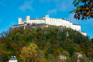 Obraz premium Medieval Hohensalzburg Castle - Austria