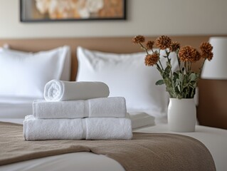 Thoughtful guest amenities like plush towels, soft bedding, and personalized welcome notes