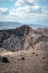 volcanic landscape in lanzarote