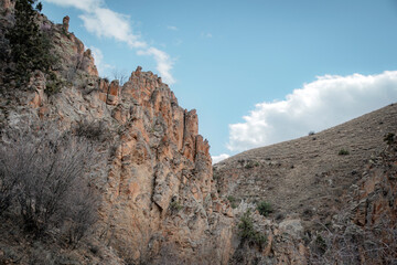 rock climber on the top