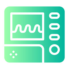capnograph gradient icon