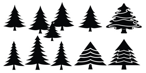 Obraz premium vector Christmas tree