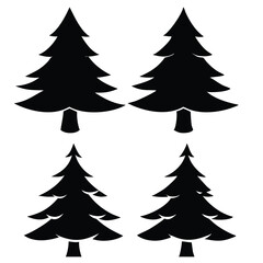 Obraz premium vector Christmas tree