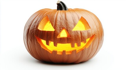 Fototapeta premium Classic smiling jack-o'-lantern