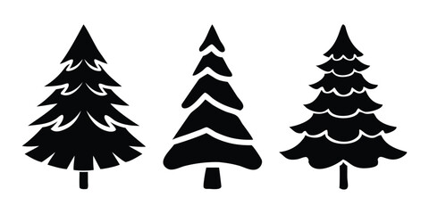 Obraz premium vector Christmas tree