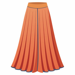 flared palazzo pants with pleated finish 
