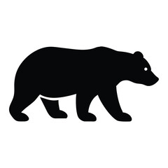 bear silhouette vector