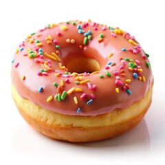 donut isolated on white background