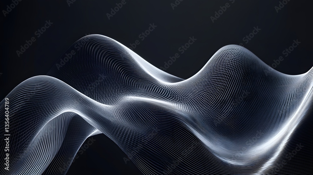 Wall mural 10. dark abstract black background with subtle diagonal lines and premium smooth gradient, suitable 