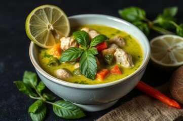 Delicious Spicy Thai Green Curry