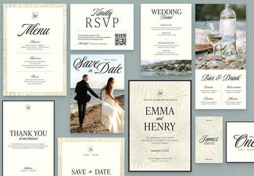 Wedding Stationery Set
