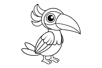 Birds Coloring book for kids