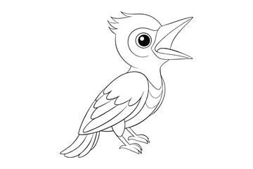 Birds Coloring book for kids