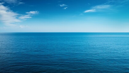 Obraz premium calm sea and blue sky