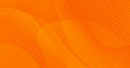 Red orange yellow fluid bright abstract background. Modern trendy striped illustration. Wavy creative brochure cover. Childish funny organic shapes. Hot sale. Gradient textured banner. Textured 3d BG