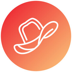 Vector Design Hat Icon Style